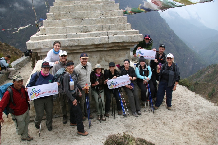 Along the Trail to Everest Base Camp